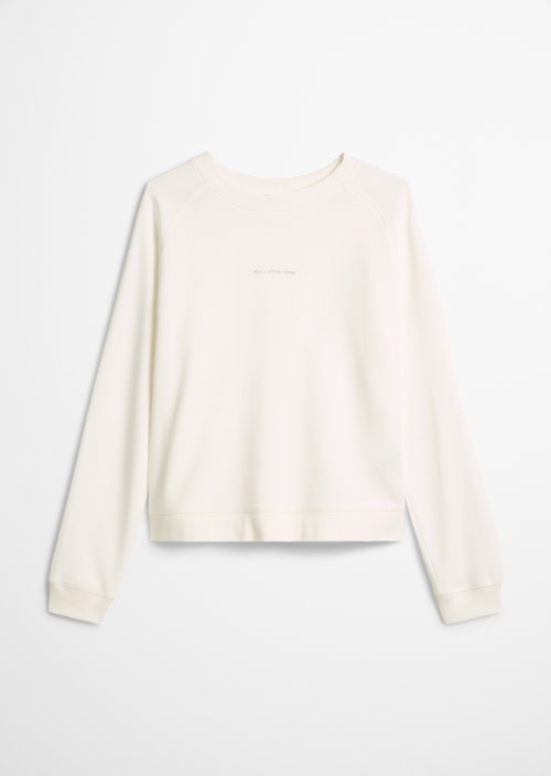 DfC Sweatshirt relaxed — Silky White