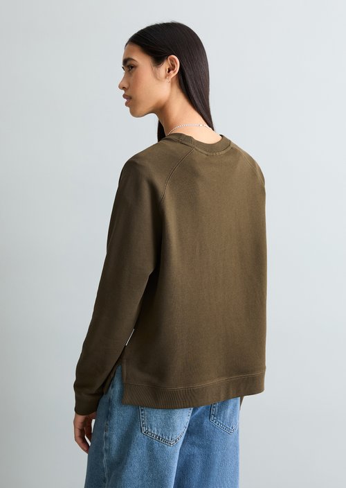 DfC Sweatshirt relaxed — Hazelnut Brown