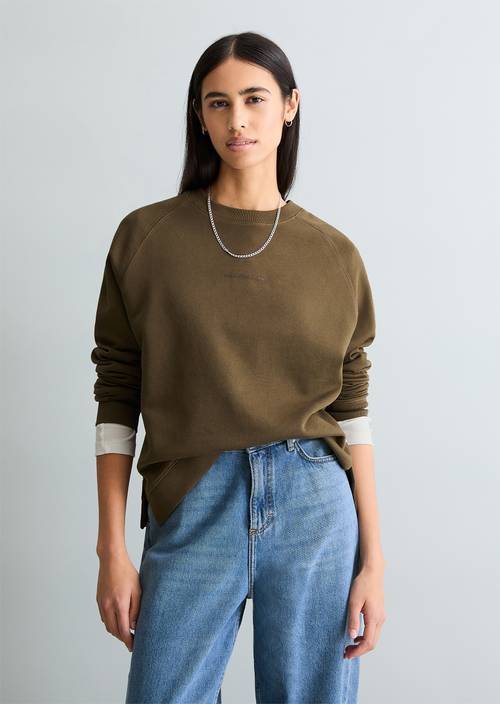 Luźna bluza DfC Hazelnut Brown w widoku z przodu