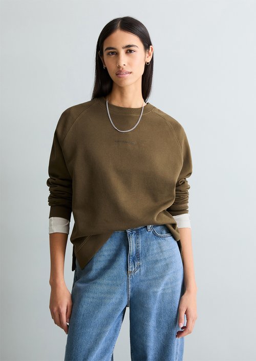 DfC Sweatshirt relaxed — Hazelnut Brown