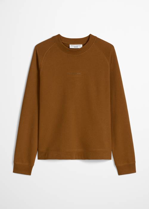 Sweatshirt relaxed Old Copper in freigestellter Ansicht ohne Model