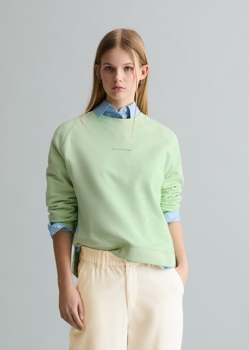 DfC Sweatshirt relaxed — Mint Mist