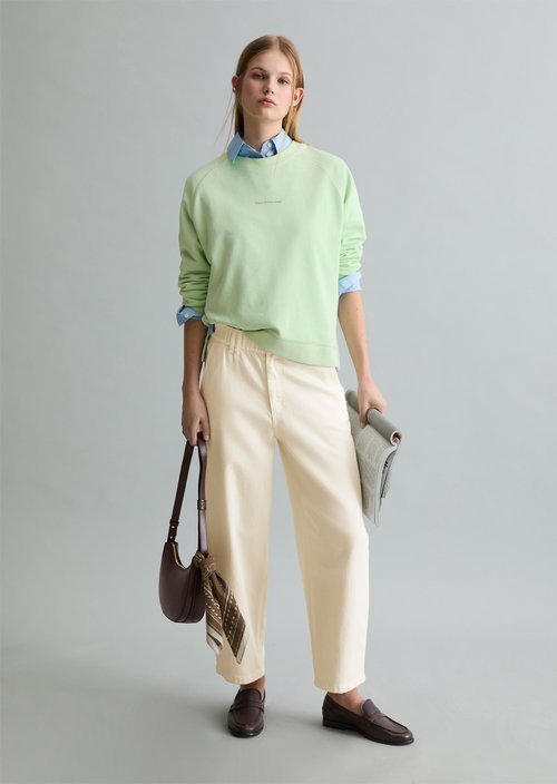 DfC Sweatshirt relaxed — Mint Mist