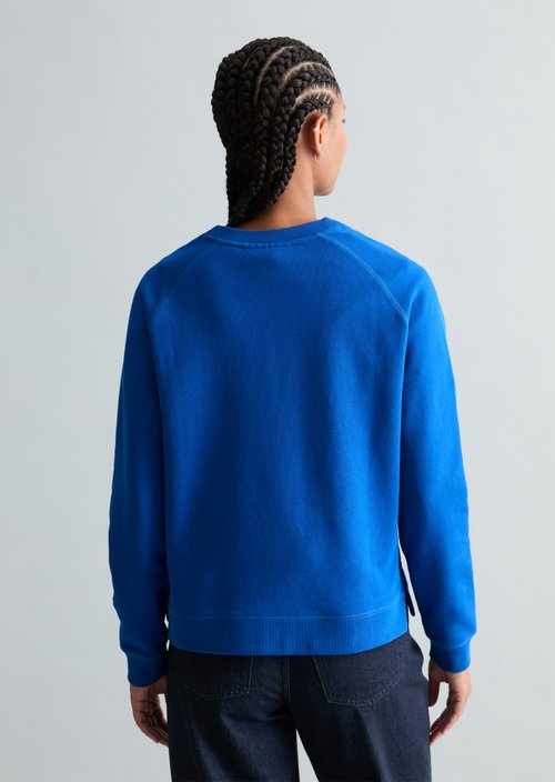 DfC Sweatshirt relaxed — Pale Cobalt