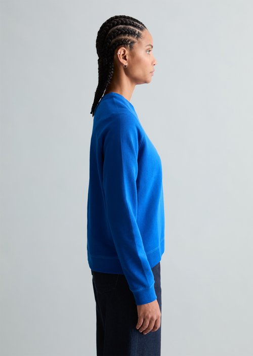 DfC Sweatshirt relaxed — Pale Cobalt