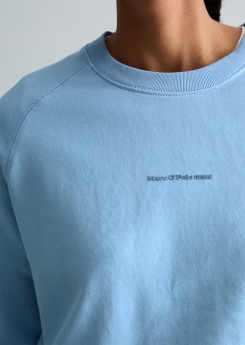 DfC Sweatshirt relaxed — Blue Dusk
