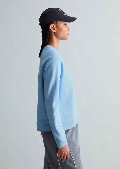 DfC Sweatshirt relaxed — Blue Dusk