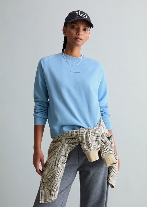 DfC Sweatshirt relaxed — Blue Dusk