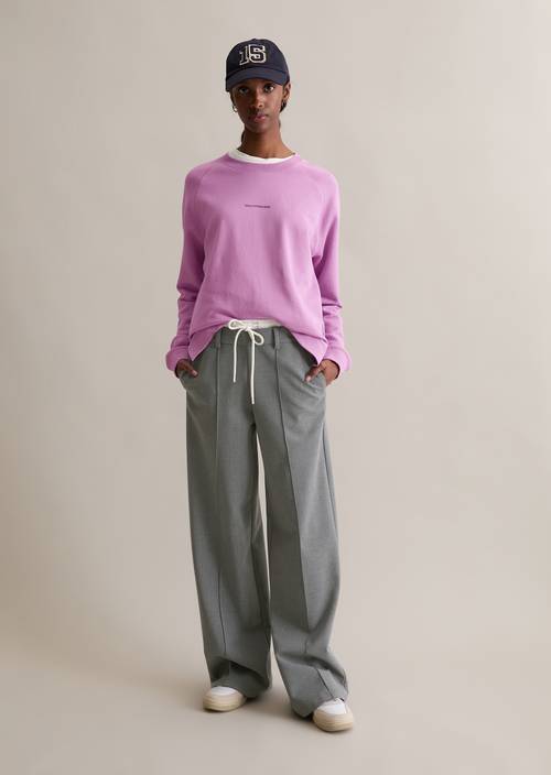 Luźna bluza DfC Smoky Grape w widoku z przodu