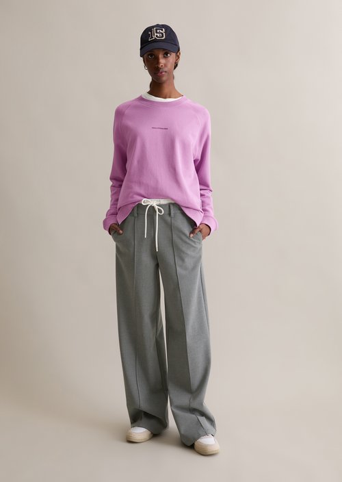 DfC Sweatshirt relaxed — Smoky Grape
