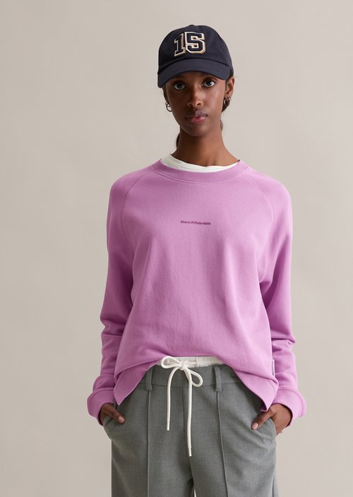 DfC Sweatshirt relaxed — Smoky Grape