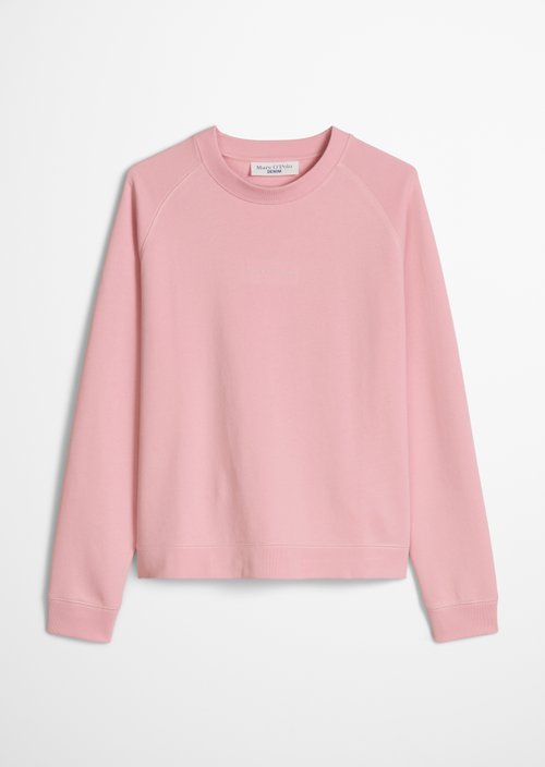 Relaxed-fit sweatshirt — Strawberry Cream