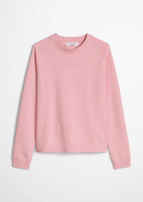 Sweatshirt relaxed Strawberry Cream in freigestellter Ansicht ohne Model