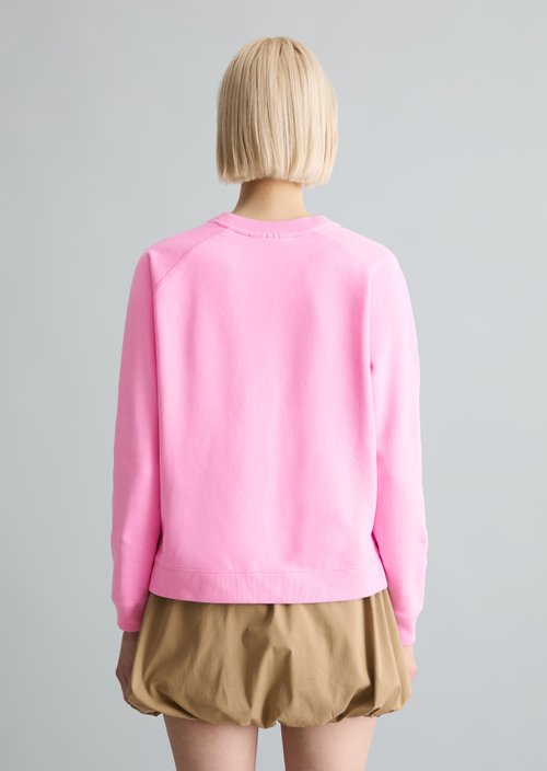 DfC Sweatshirt relaxed — Pale Bubblegum