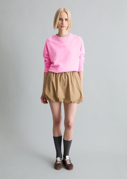 DfC Sweatshirt relaxed — Pale Bubblegum