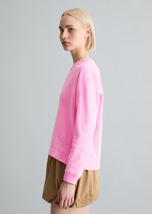 DfC Sweatshirt relaxed — Pale Bubblegum