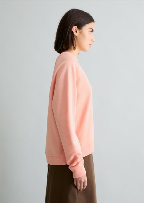 DfC Sweatshirt relaxed — Peony Pink