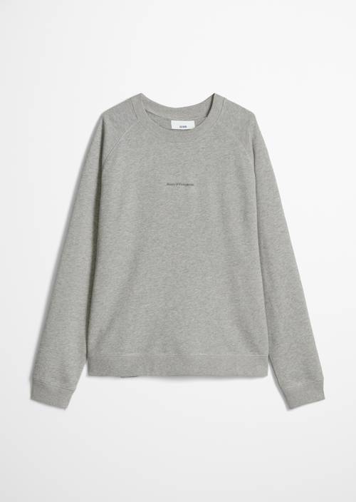 Relaxed-fit sweatshirt Stone Melange in isolated view without model