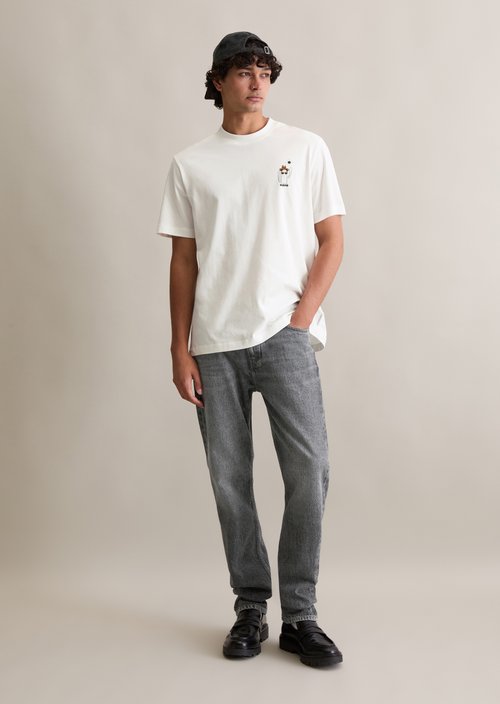 Relaxed-fit T-shirt — Silky White