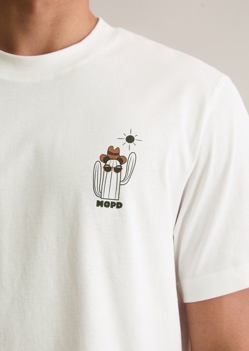 Relaxed-fit T-shirt — Silky White