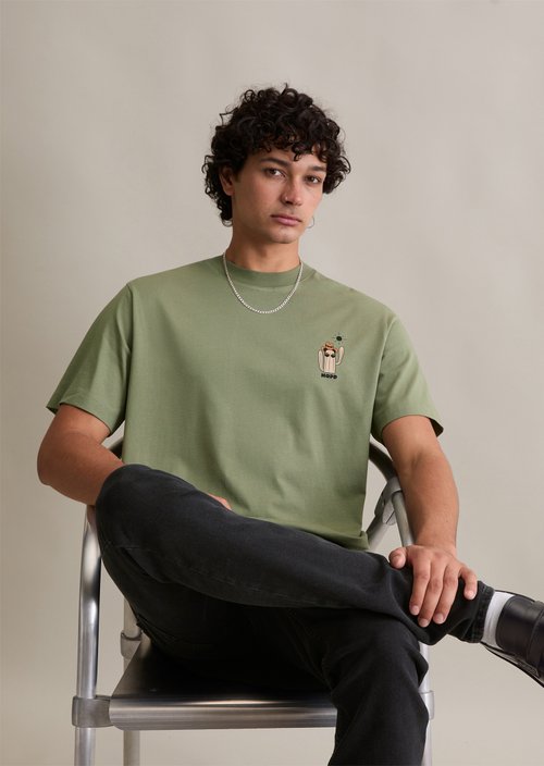 Relaxed-fit T-shirt — Desert Sage