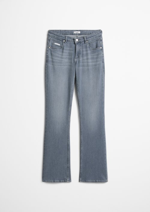 Jeans model Nella bootcut — Light Grey