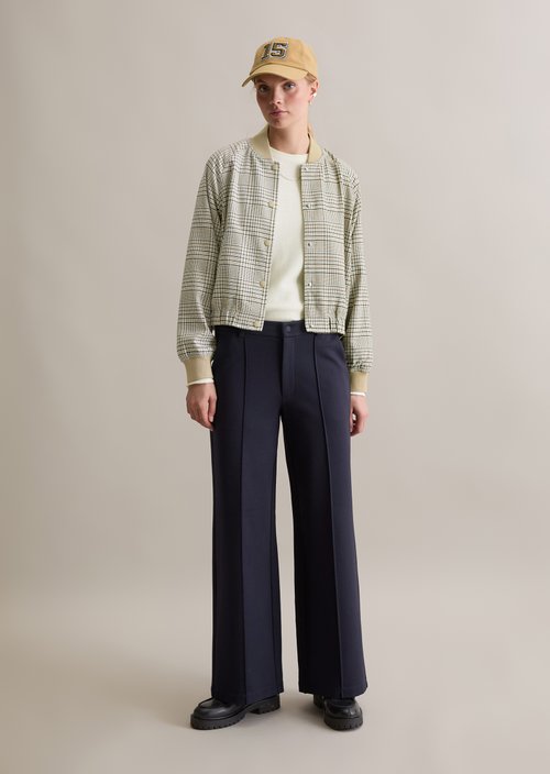 Jersey Straight Leg Pants — Blue Depths