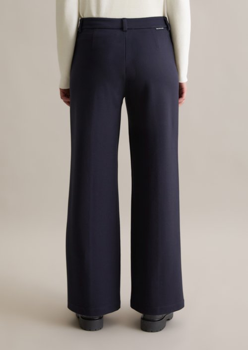 Jersey Straight Leg Pants — Blue Depths