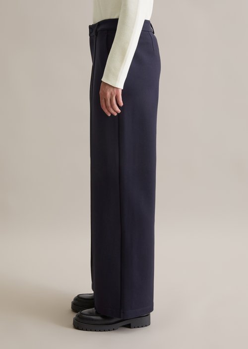 Jersey Straight Leg Pants — Blue Depths