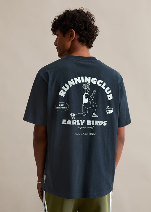 Oversize T-shirt — Navy Teal