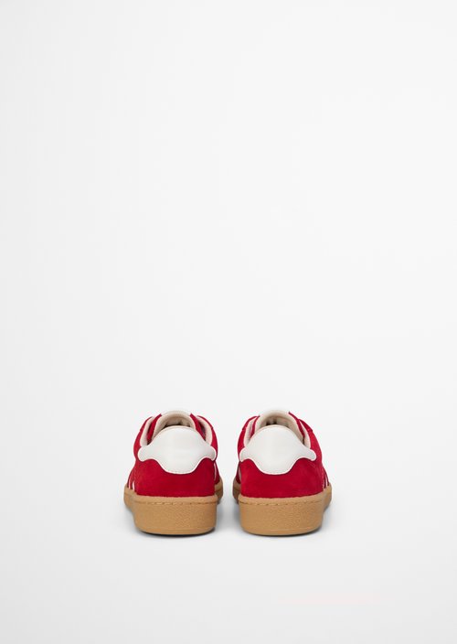 Sneaker Model Court — Shiny Red