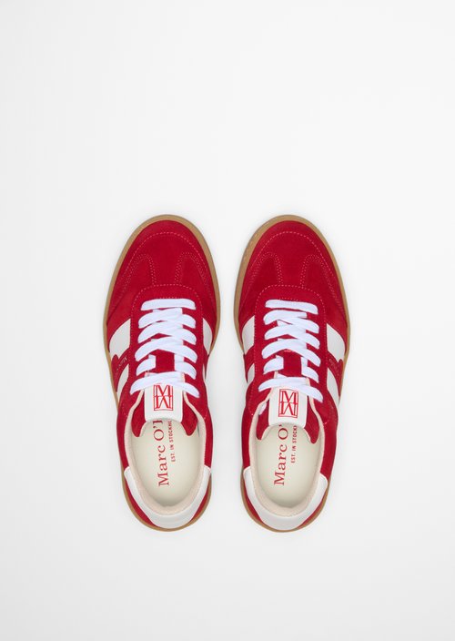 Sneaker Model Court — Shiny Red