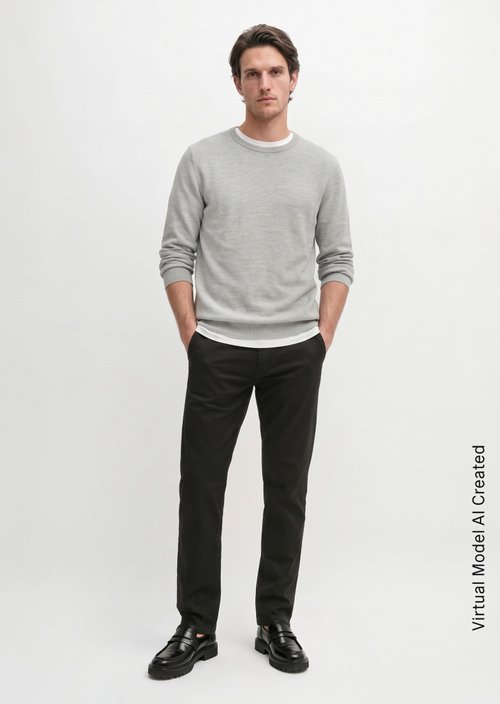 Chino model Stig shaped — Broken Graphite