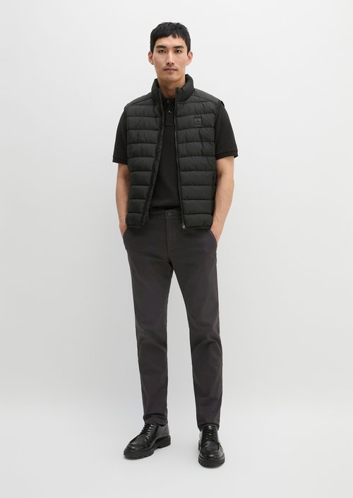 Marc O'Polo Chino model Stig gevormd, Heren, grijs, 31/32, 98% Katoen, 2% Elasthaan