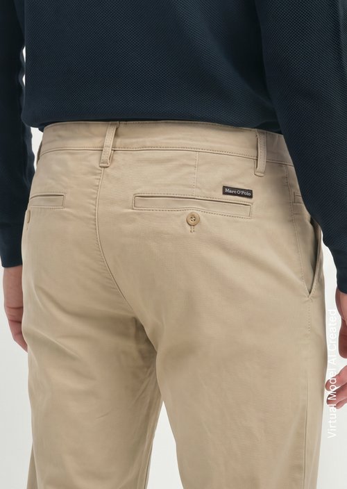 Chino model Stig shaped — Pure Cashmere