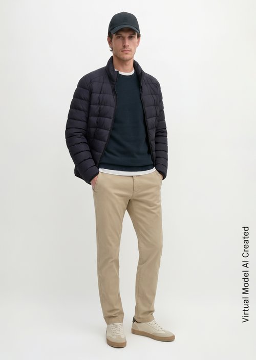 Chino model Stig shaped — Pure Cashmere