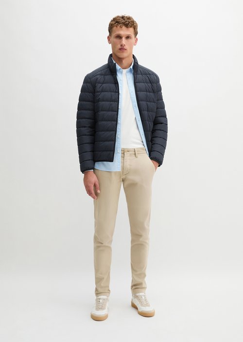 Marc O'Polo Chino model Stig gevormd, Heren, beige, 28/32, 98% Katoen, 2% Elasthaan