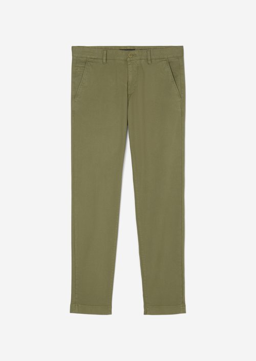 Chino model Stig shaped — Olive