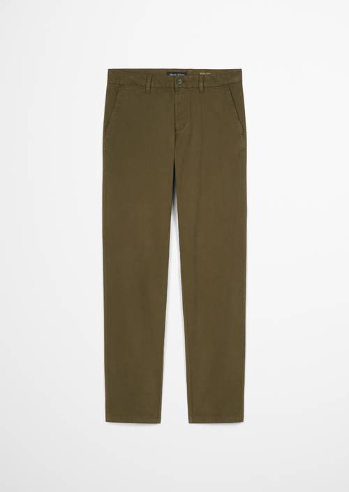 Chino modèle Osby conique Faded Herb en vue isolée sans mannequin