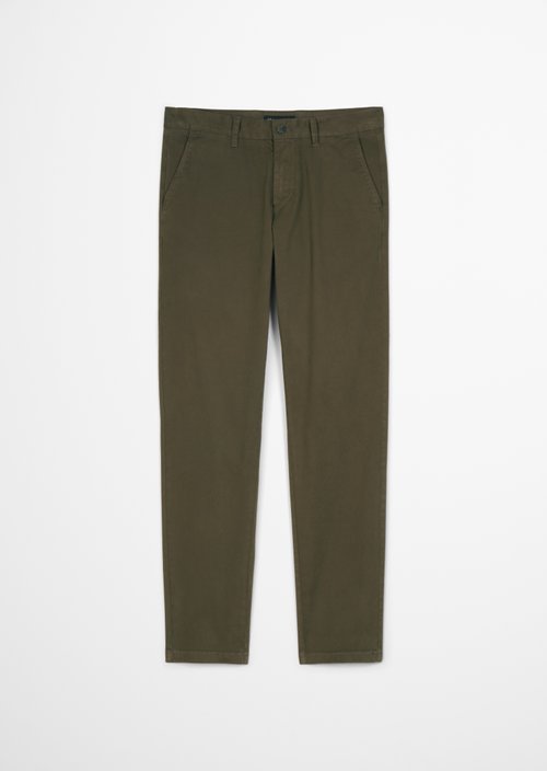Chino model Osby tapered — Dusty Olive