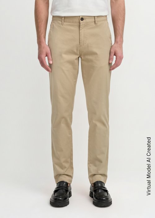 Chino model Osby tapered — Pure Cashmere