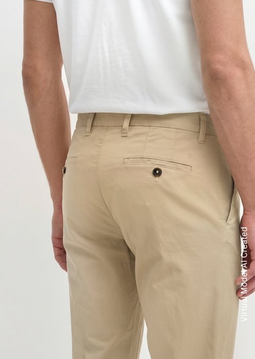 Chino model Osby tapered — Pure Cashmere