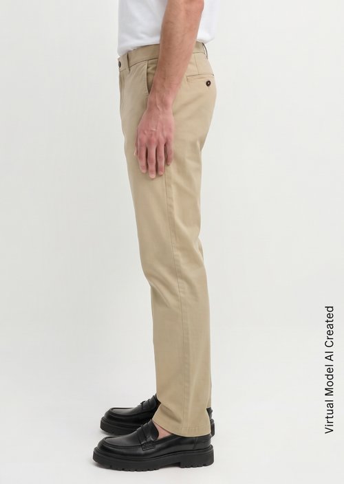 Chino model Osby tapered — Pure Cashmere