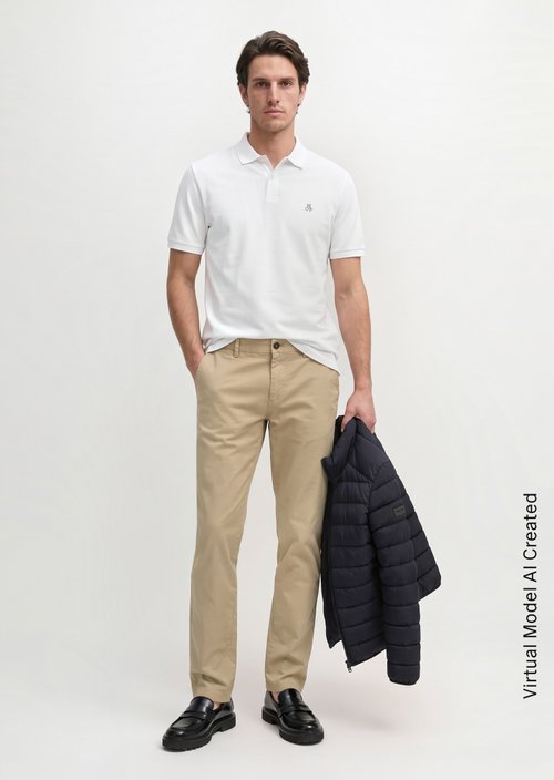 Chino model Osby tapered — Pure Cashmere