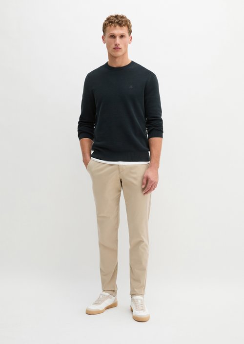 Marc O'Polo Chino model Osby tapered, Heren, beige, 29/32, 97% Katoen, 3% Elasthaan