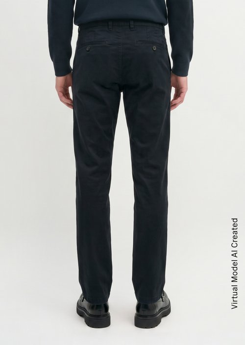 Chino model Osby tapered — Dark Navy