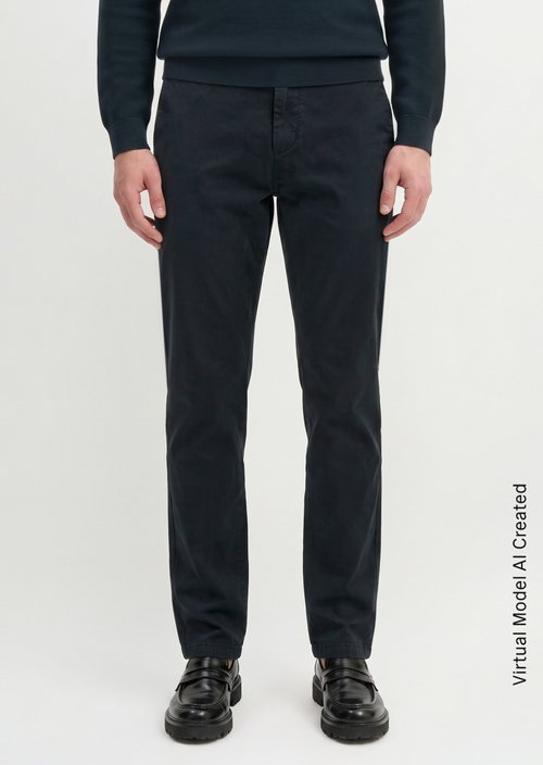 Chino model Osby tapered — Dark Navy