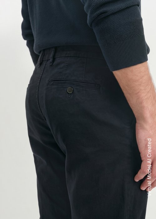 Chino model Osby tapered — Dark Navy