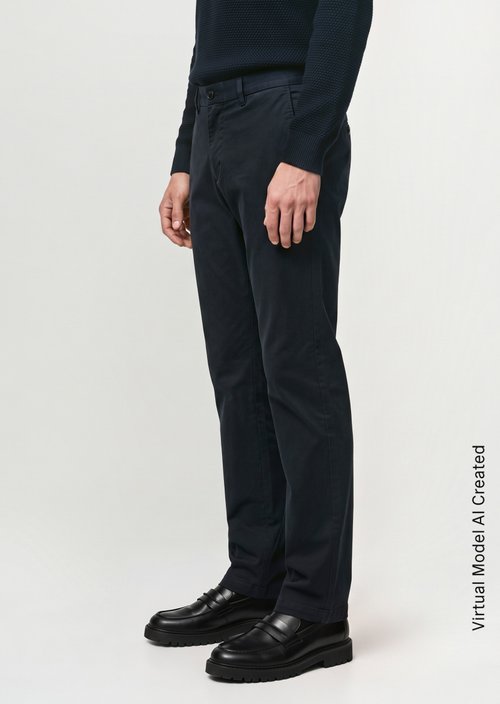 Chino model Osby tapered — Dark Navy