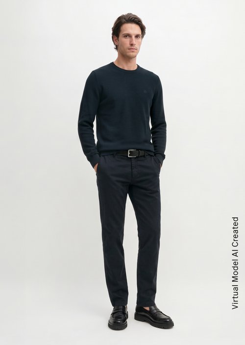 Chino model Osby tapered — Dark Navy